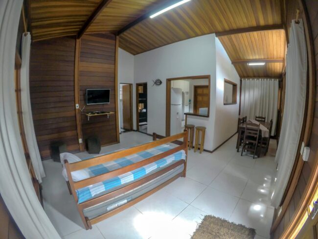 Chalé para 8 pessoas